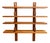 Shelf in Elm by Pierre Chapo, 1980s For Sale