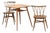 Dining Table and Chairs by Lucian Ercolani for Ercol, 1960s, Set of 3 For Sale
