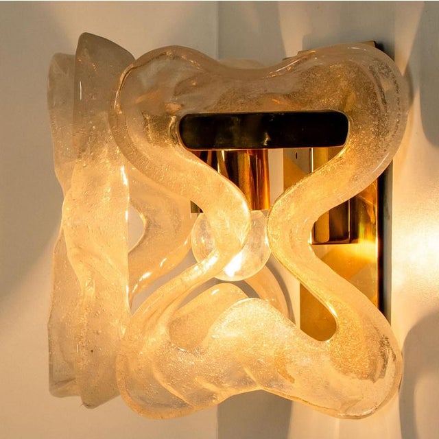 Kalmar Catena Wall Sconce attributed to J. T. Kalmar, Austria, 1969 For Sale - Image 4 of 14