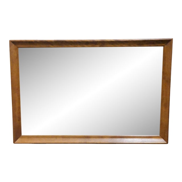 Ethan Allen Heirloom Nutmeg Maple Early American Colonial 48" Mirror 10-5050 For Sale