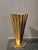 Goldenrod Vintage Scandinavian Brass Vase by Ystad Metall, 1950s For Sale - Image 8 of 9
