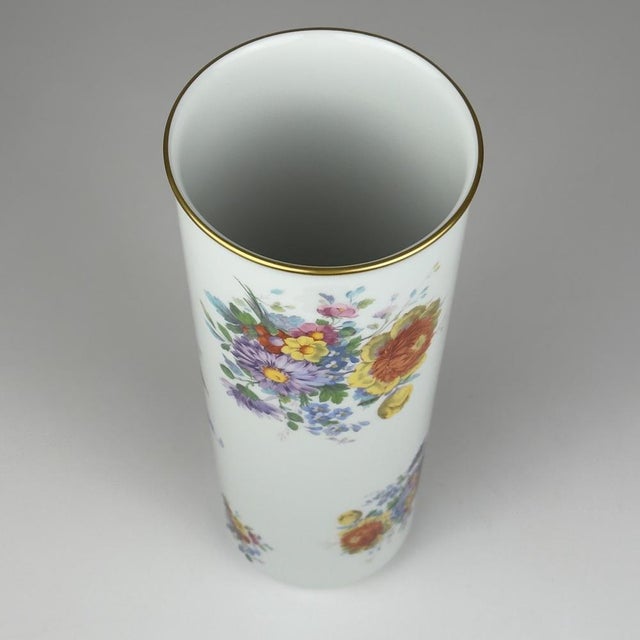 Vintage Porcelain Vase, Limoges, France, 1970s For Sale - Image 9 of 18