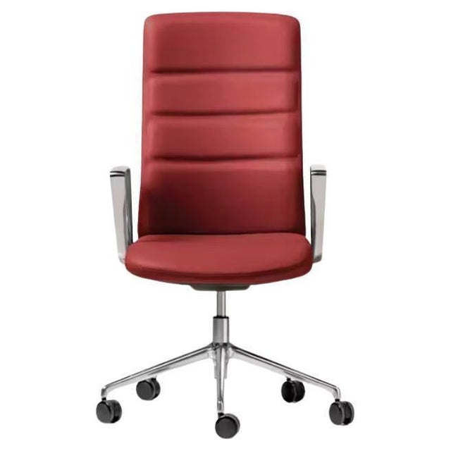 Black Thats It Executive Armchair by Quinti Sedute For Sale - Image 8 of 8