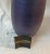 1980s Indigo Blue Maitland Smith Vintage Vase For Sale - Image 5 of 11