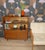 Elegant mid-century furniture Beautiful small chest of drawers with glass doors at the top, a great display case, two...