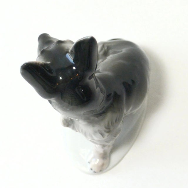 Ceramic Rosenthal Porcelain Seated Scottish Terrier Figurine C.1930's - 1940's For Sale - Image 7 of 8