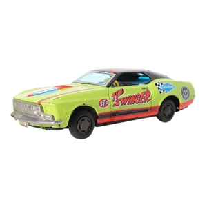 The Swinger Ford Mustang, Japanese Tin Toy, 1960-70s Tps