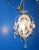 Small Vintage Chandelier, 1950s Small Maria Theresa-style pendant chandelier. Antique-Vintage, circa mid-20th century....