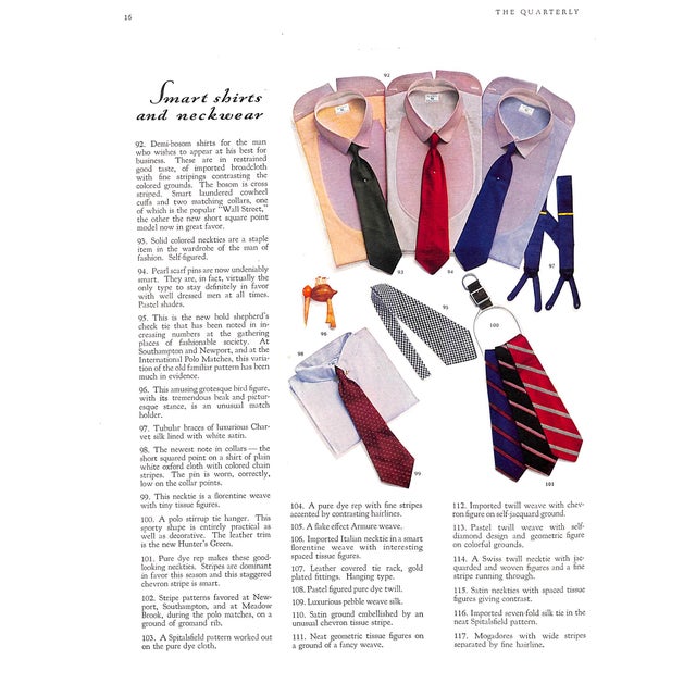 The Gentleman's Quarterly the Christmas-Giving Number 1930 Catalog For Sale - Image 11 of 17