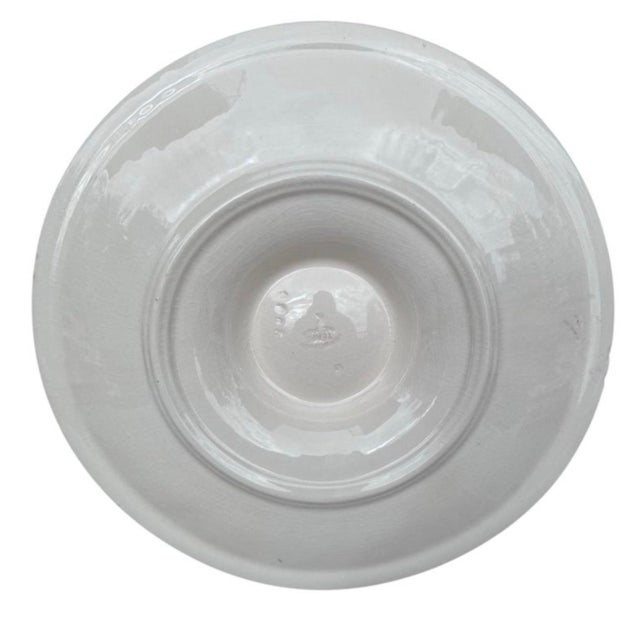 Late 19th Century 19th Century Majolica Oyster Flowers Plate Longchamp For Sale - Image 5 of 5
