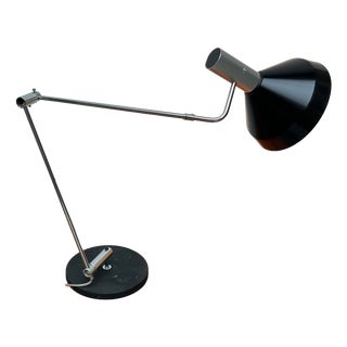 Mid-Century Modern Swiss Type 60 Minimalist Table Lamp by Rosemarie and Rico Baltensweiler for Baltensweiler, 1960s For Sale