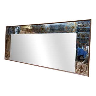 Art Nouveau Brasserie Mirror, 1960s For Sale
