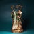 Traditional Late 19th Century Polychrome Bronze Guan Gong Statue, Warrior Figure, 5kg For Sale - Image 3 of 9