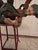 Folk Art Vintage Mid Century Folk Art Sculpture of Falling Figure For Sale - Image 3 of 15