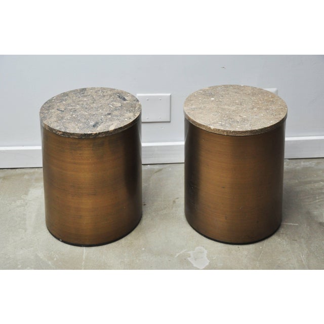 Mid-Century Modern Paul Mayen Storage Side Tables For Sale - Image 3 of 9