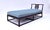 English Chippendale Mahogany Daybed With Custom Upholstery, 20th Century For Sale - Image 3 of 14