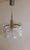 Vintage Chandelier in Crystal & Brass, 1970s For Sale - Image 6 of 7