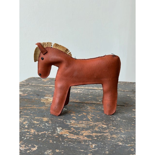 Vintage Folk Art Handmade Rubber Horse Soft Sculpture, Circa Mid-20th Century For Sale In New York - Image 6 of 18