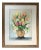 Vintage Schumacher Showroom Framed Wallpaper Print- Chinoiserie Botanical Still Life Watercolor Print For Sale