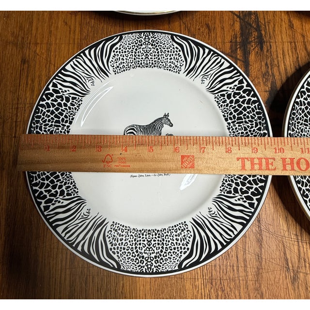 Metal 1970s Prinknash Bewick’s Beastes 24 PCS Dinnerware Set For Sale - Image 7 of 8