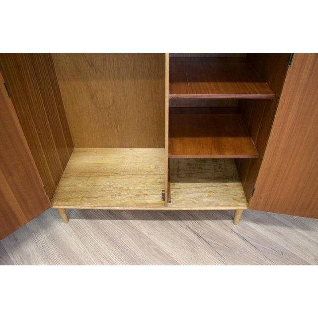 Vintage Oak Compact Wardrobe from Meredew, 1960s For Sale - Image 9 of 12