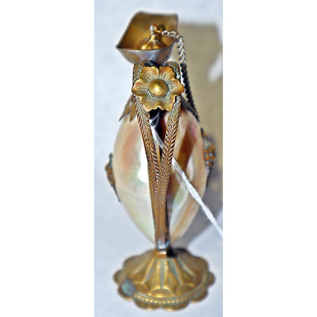 Late 19th Century 19c French Shell Bud Vase For Sale - Image 5 of 6