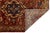 An extraordinary mid-20th century hand-knotted vintage Turkish wool rug featuring a rich, sophisticated palette of warm...