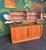 Classic Danish modern hutch to showcase your prized items, dishware, etc. Manufactured by Bernard Pedersen & Sons. Base...