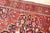 Red Antique Persian Sarouk Ferehan Scatter Rug - 3'5" x 4'10" For Sale - Image 8 of 10