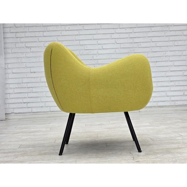 Metal RM58 Socialist Realism Armchair by Roman Modzelewski, 1960s For Sale - Image 7 of 18