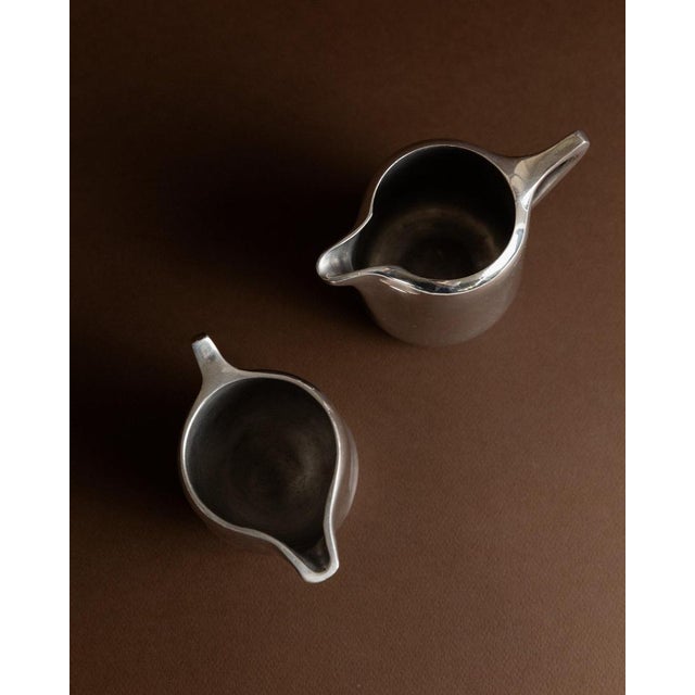 Vintage Art Nouveau Jugs from Newmaid Picquot Ware, England, 1950s, Set of 2 For Sale - Image 3 of 11