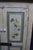 Primitive Painted Pine Linen Press With Floral Decoration For Sale In Philadelphia - Image 6 of 16