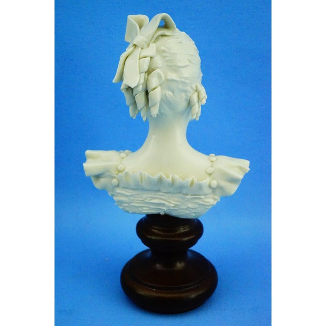 1930s Tarcisio Tosin, Bust of a Lady, 20th Century, Porcelain For Sale - Image 5 of 18