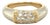 Vintage Van Cleef & Arpels, Diamond "Philippine" Ring, 18k Yellow and White Gold, Size 6.5 For Sale