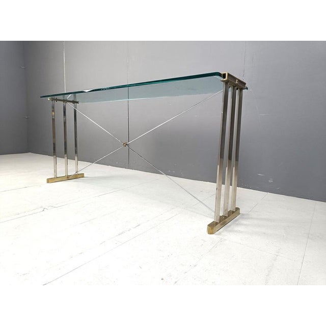 Console Table by Peter Ghyczy, 1970s For Sale - Image 10 of 12