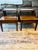 1950s Mid-Century Modern Stepped End Tables by Gordon’s Inc. W/ Italian Travertine (Pair) For Sale - Image 11 of 12