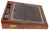 Wood English Mother-of-Pearl Inlaid Rosewood Box , Campaign Desk For Sale - Image 7 of 9