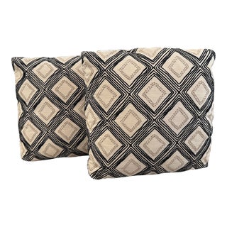 Walter G Swazi Throw Pillows, Pair For Sale
