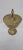 Metal Vintage Ornate Brass Urn Pedestal Bowl Etched Design With Finial Lid For Sale - Image 7 of 9