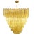 Venini Amber Triedri Ceiling Lamp from Venini, 1960s For Sale - Image 4 of 6