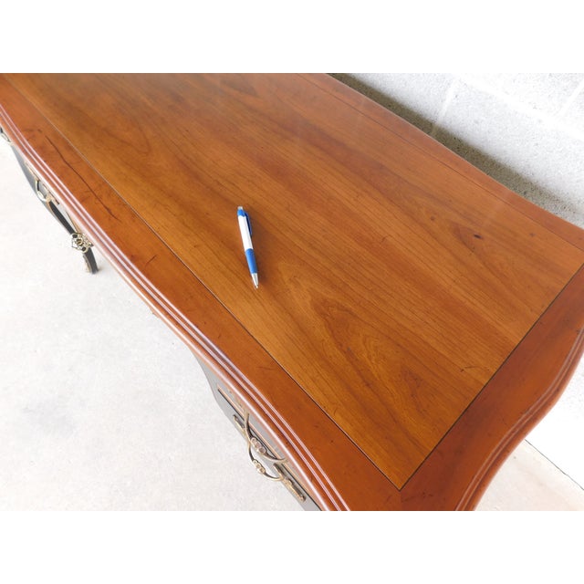 Kindel French Louis XV Style Writing Desk 48"w For Sale - Image 17 of 18