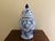 Chinoiserie Large Blue and White Porcelain Ginger Jar For Sale In South Bend - Image 6 of 8