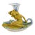 Ernst Wahliss Chamberstick, c.1900, Art Nouveau Figural Lily Pond Candlestick For Sale