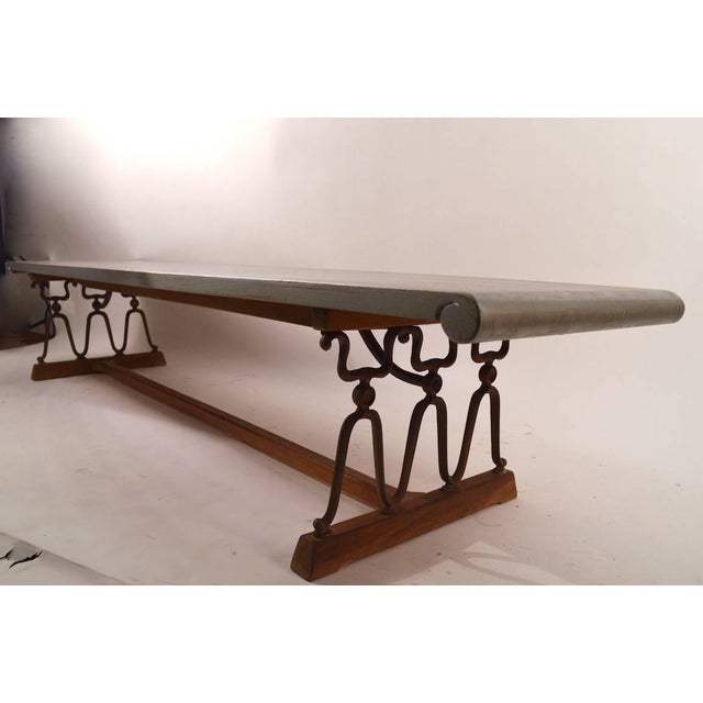 Gray John Van Koert for Drexel "Casa Del Sol" Bench Coffee Table For Sale - Image 8 of 10