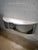 Chrome Mid-Century Custom Polished Steel and Frosted Lucite Illuminated Floating Shelf or Console For Sale - Image 8 of 13