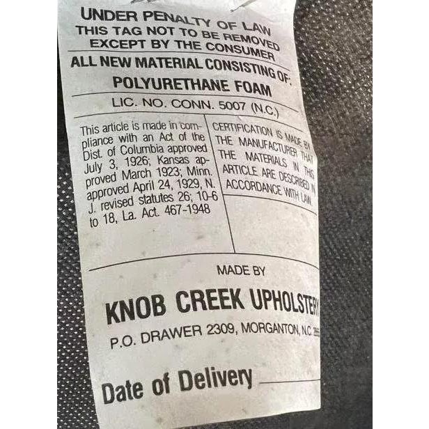 Late 20th Century Ethan Allen Green Leather Camelback Chippendale Settee Made in North Carolina - Vintage Late 20th Century For Sale - Image 5 of 5