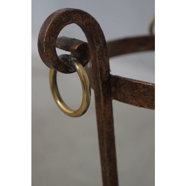 1990s Maitland Smith Bronze Turtle Base Umbrella Stand For Sale - Image 5 of 12