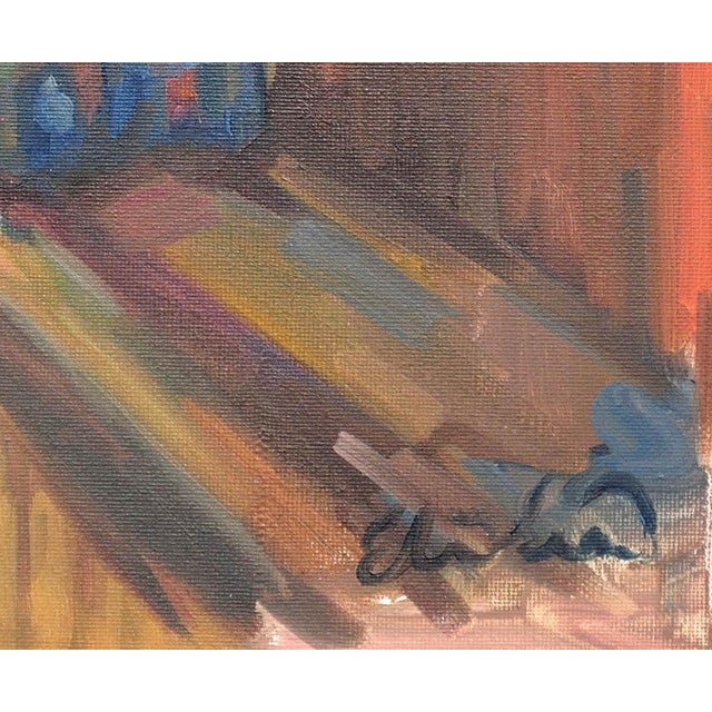 Elin Sian Blake, Until Tomorrow (Tan Yfory), South Wales Valleys Miner, 21st Century, Oil on Canvas For Sale - Image 9 of 18