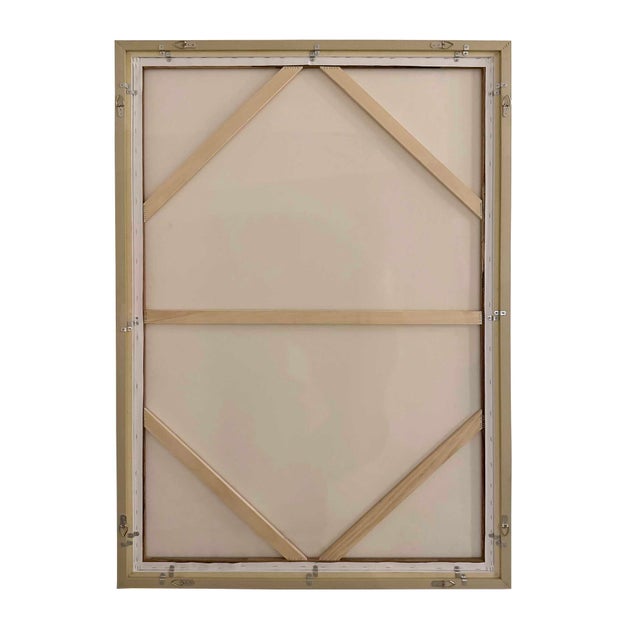 2020s Bluster Framed Abstract Canvas For Sale - Image 5 of 5