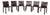 CAB 412 Chairs in Brown Leather by Mario Bellini for Cassina, Set of 6 For Sale